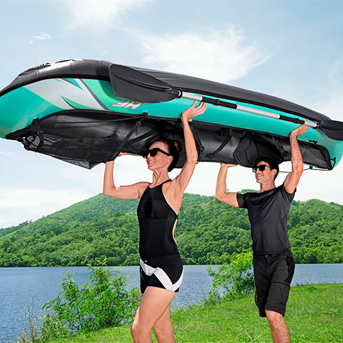 Kayak Inflable Ventura 2P Con Remos Bestway 65052