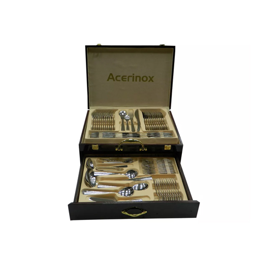 Juego De Cubiertos 72 Piezas En Valija