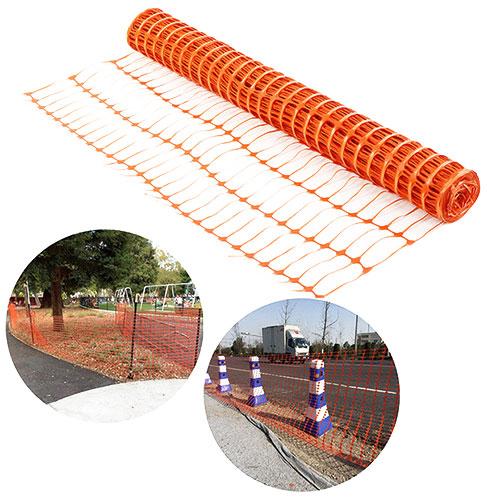 Malla De Seguridad Rollo 50mt x 1mt 6.5x3.5cm