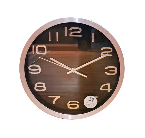 Reloj De Pared Tradicional 30cm Negro