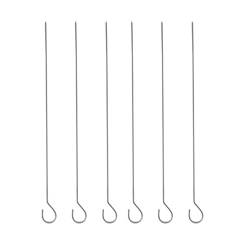 Set De Espetones Simples 6 Piezas Pinchos Parrilla