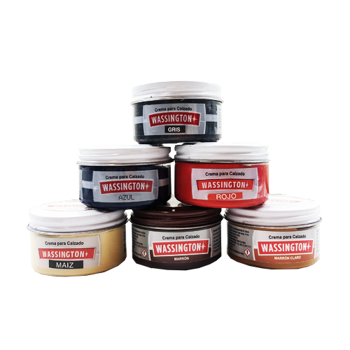 Crema Para Calzados Wassington 60cc.