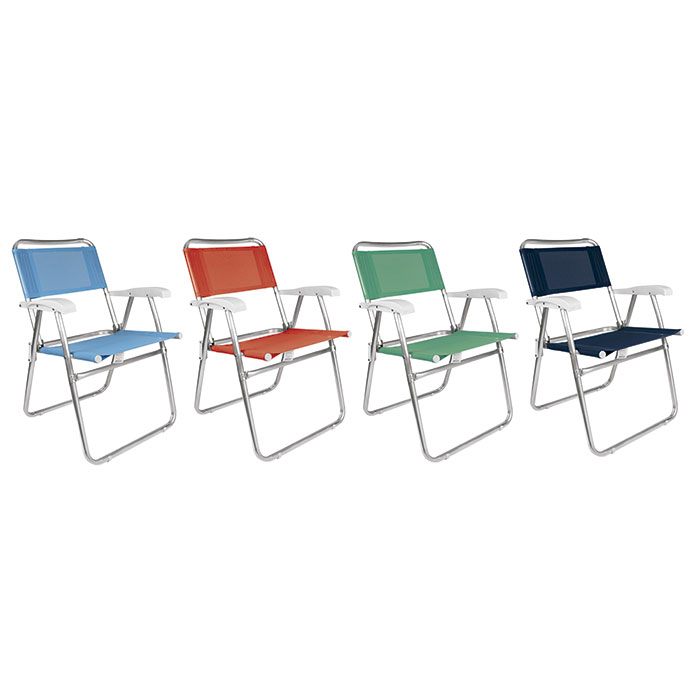 Sillas Playeras Master Aluminio Fashion Mor