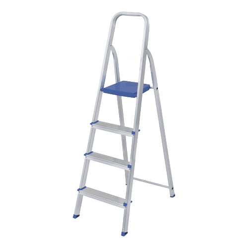 Escaleras De 4 Escalones Aluminio Mor