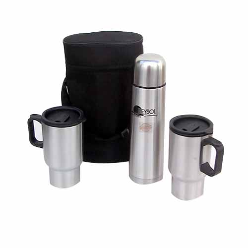 Termos Reysol 750Ml. Con 2 Jarras 450Ml. Y Matera