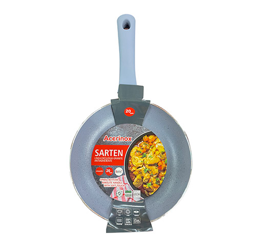 Sartén Stone Acerinox 20Cm