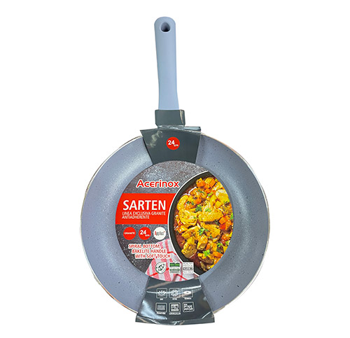 Sartén Stone Acerinox 24Cm