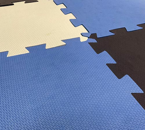 Pisos De Goma Eva Tatame 0.50x0.50 10mm Pack x 6Ud