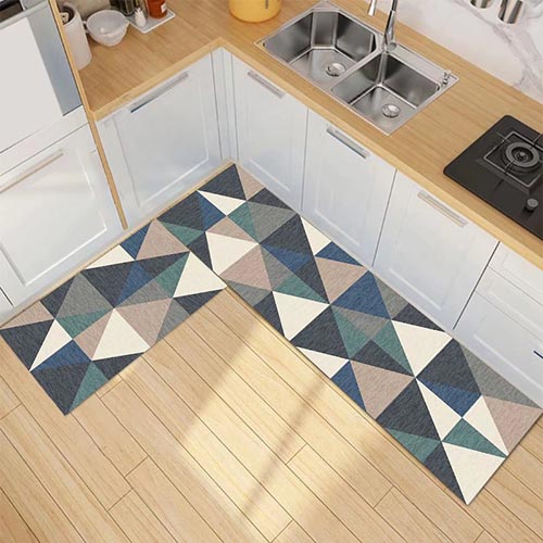 Set De Alfombras Para Cocina 2 Piezas 40x60 40x120