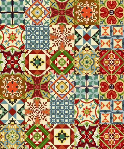 Gobelino Estampado Cádiz Ancho 1.40mt