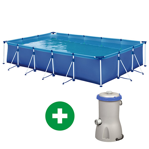 Combo Piscina Premium 10000lt Bomba 3028lt/h