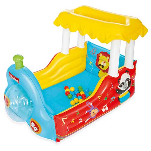 Tren Inflable Con Pelotas +2 Fisher Price 93537