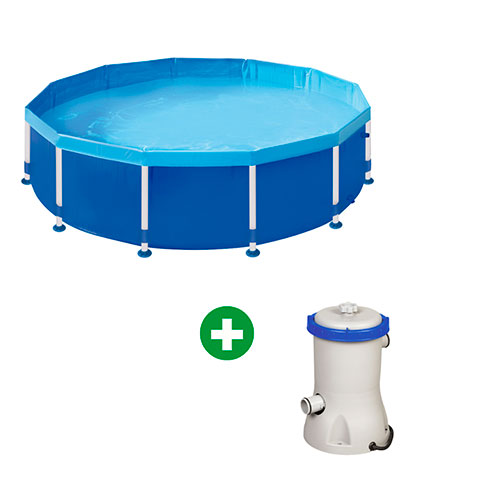 Combo Piscina Mor 5500lt Bomba 2006lt/h