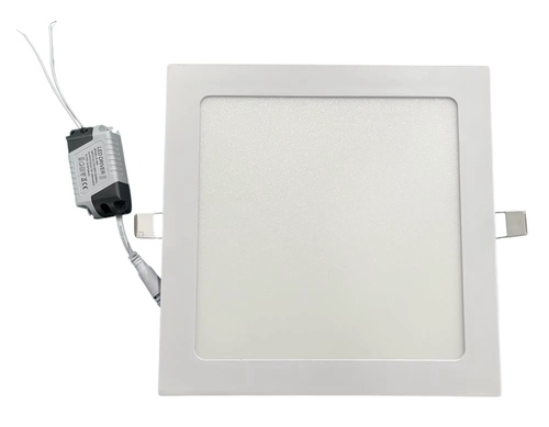 Plafón Cuadrado Sin Marco 18W 4000K Luz Media