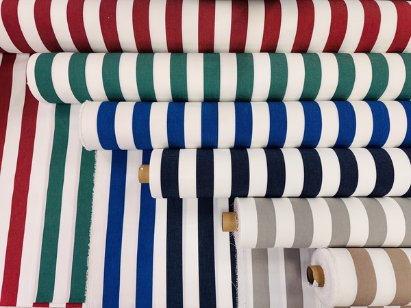 Lona Toldo Rayada Ancho 1.60mt