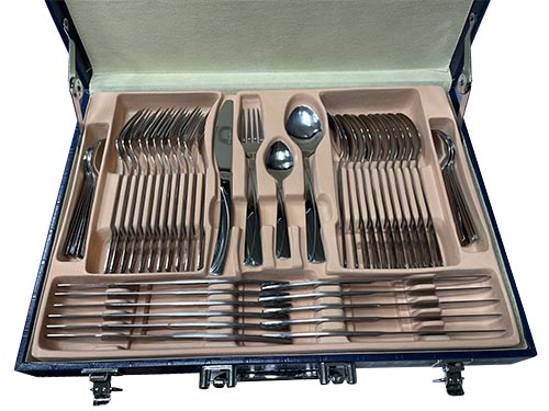 Juego De Cubiertos 48 Piezas En Maleta