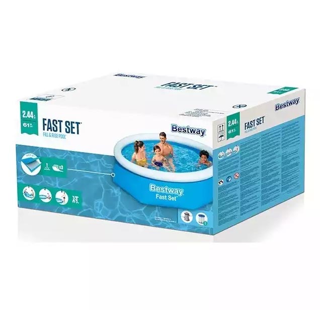Piscina Gomón 1880Lt 244x061 Bestway