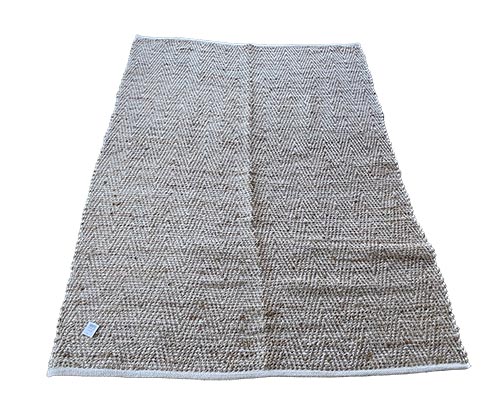 Alfombras De Yute Y Algodón 150x200 Natural 4101