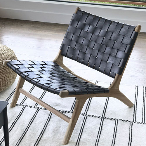 Butaca Baja Trenzada Goris CB2888