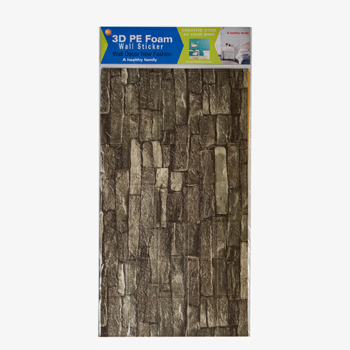 Placas 3D 70x77 De Pared Autoadhesivas Piedra