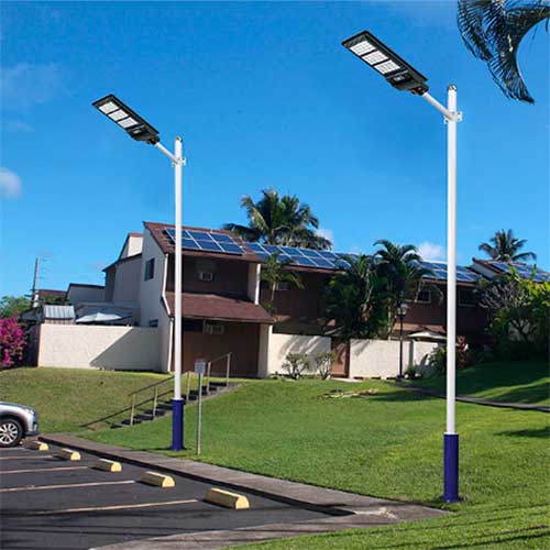 Foco solar Led Exterior 600W Soporte y Control