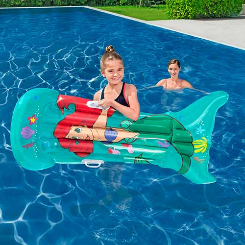 Colchoneta Inflable La Sirenita +6 Bestway