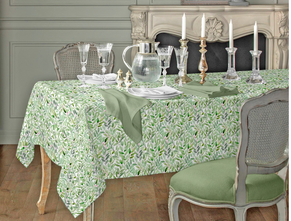 Loneta Estampada Laurel Ancho 2.80