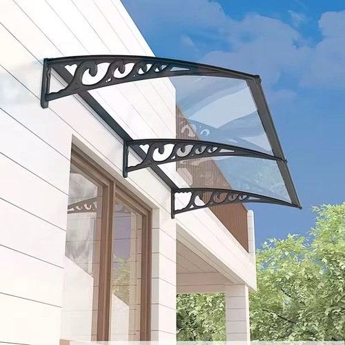 Alero Policarbonato 200x80 Negro