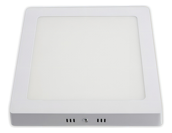 Plafón Cuadrado Con Marco 12W 4000K Luz Media