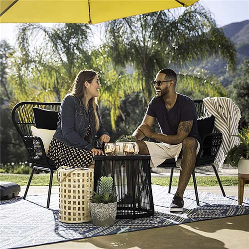 Juego De Terraza Ibiza 3 Piezas