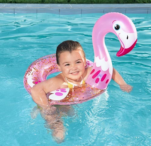 Aro Flotador Glitter +3 Bestway