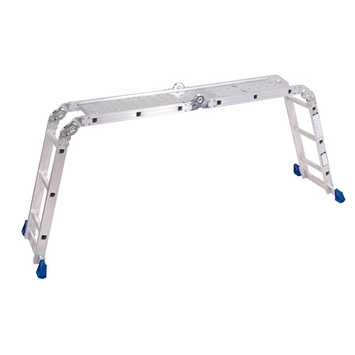 Escalera Multifunción Con Plataforma 4x3 Mor