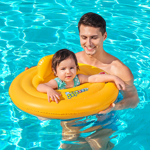 Salvavidas Bebé 3 Aros 0 a 1 Año Bestway