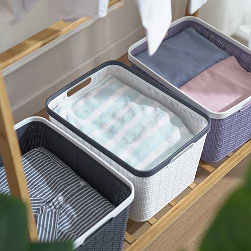 Canasto Organizador 35.5x26.5x21.5cm