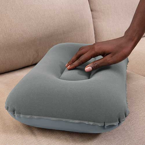 Almohada Inflable Aterciopelada Bestway 67121