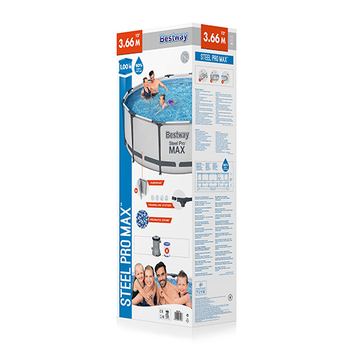 Piscina Estructural 9.150lt. Bestway