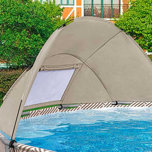 Piscina Estructural 11.133Lt Bestway Con Toldo
