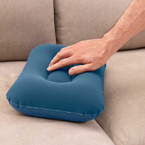 Almohada Inflable Aterciopelada Bestway 67121
