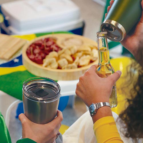 Vaso Térmico De Cerveza 700ml Mor