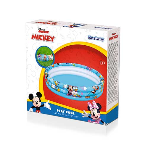 Piscina Infantil Mickey Mouse 140lt +2 Bestway
