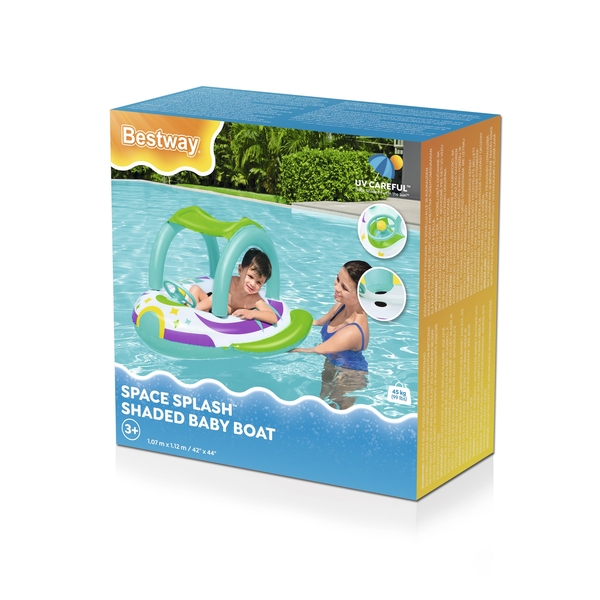 Bote Bebé Espacial 34149 +3 Bestway