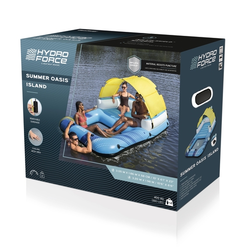 Isla Flotante 4P Summer Oasis Bestway 43645