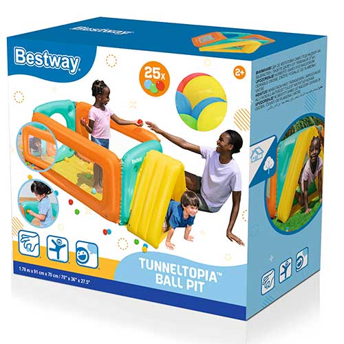 Castillo Inflable Tunneltopia Ball Pit +2 Bestway
