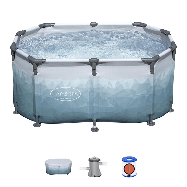 Bañera De Hielo 6002N Lay-Z-Spa Bestway 150x90x65