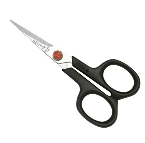 Tijera De Bordar Mundial Punto Rojo 4 1/2