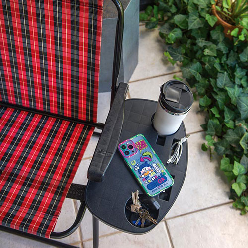 Mesa Bandeja Portable Para Sillas Playeras Mor