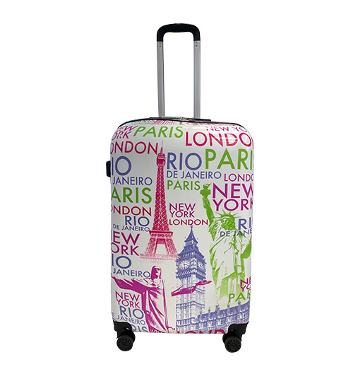 Valijas ABS Estampada Grande