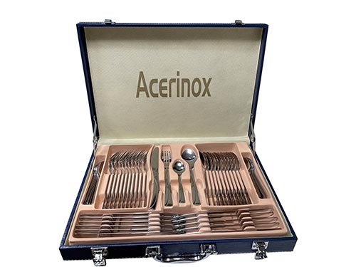 Juego De Cubiertos 48 Piezas En Maleta