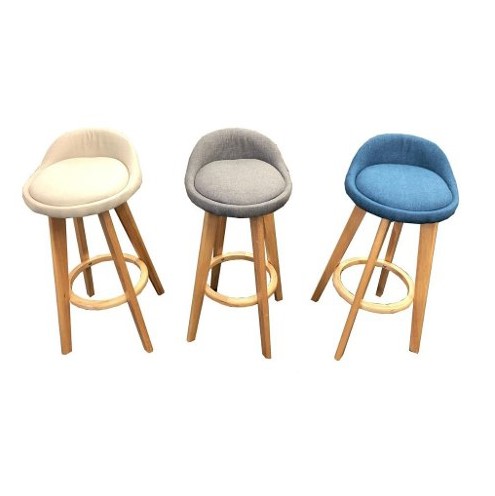 Banquetas Butacas Alta De Madera Linea Design