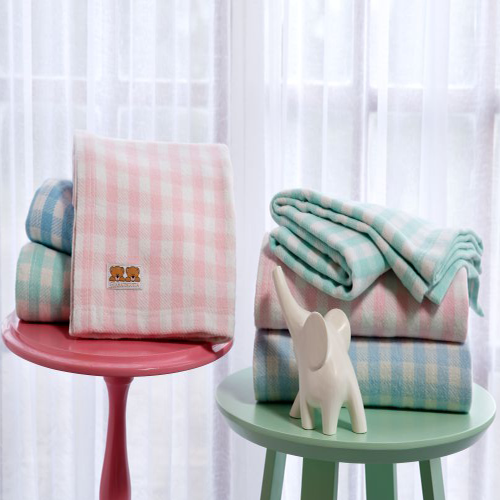 Frazadas 1 Plaza Bambino Xadrez 1.10x1.40